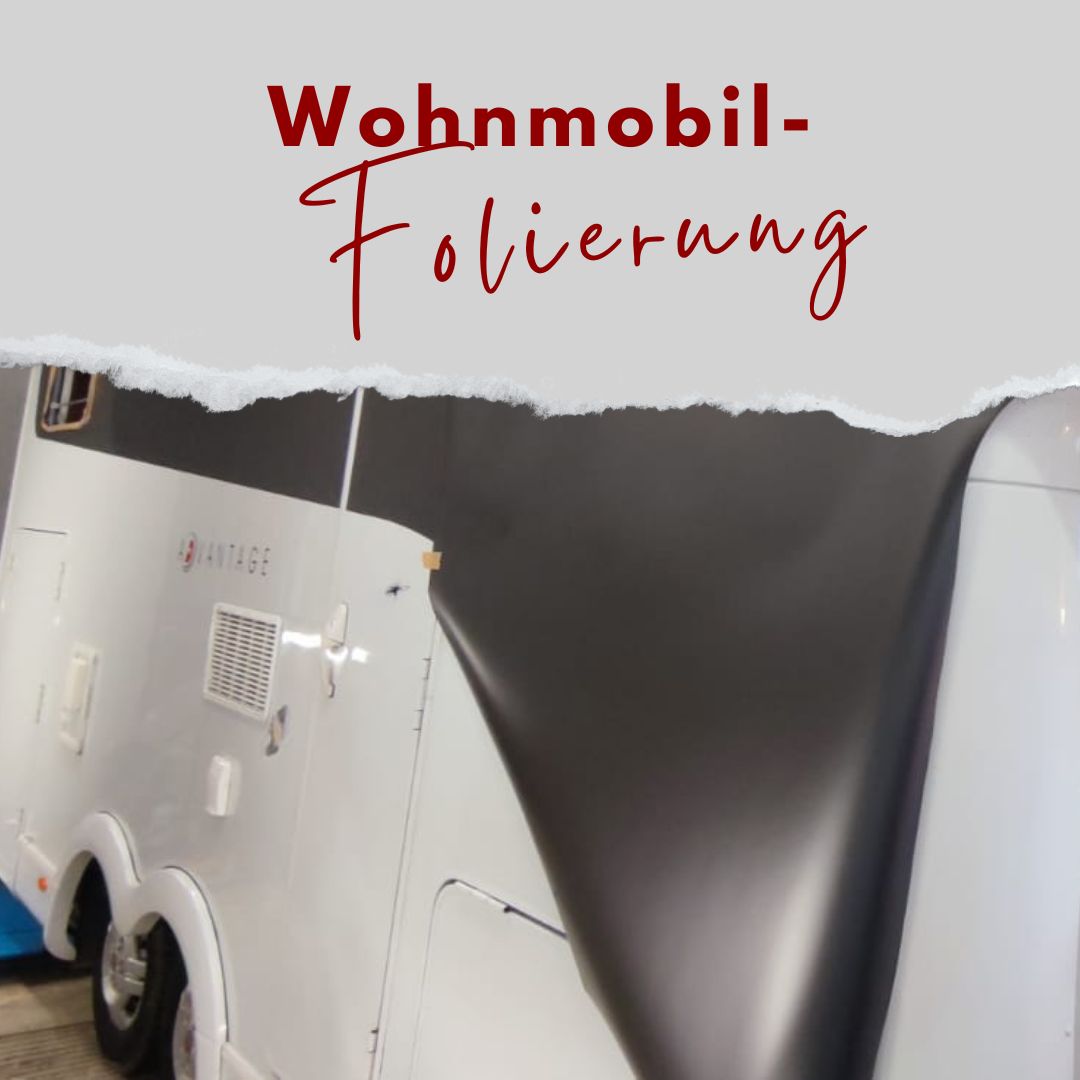 Wohnmobil-Folierung mit Design