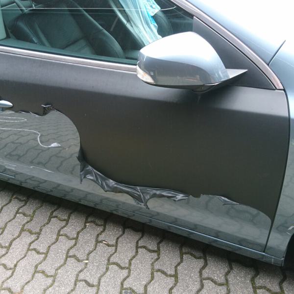 Defolierung Schwarz matt